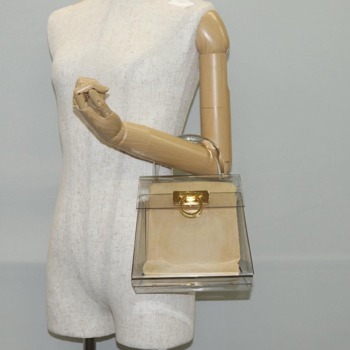 Salvatore Ferragamo Salvatore Ferragamo Gancini Convertible Top Handle Bag Plastic Size ONE SIZE - 14 Thumbnail