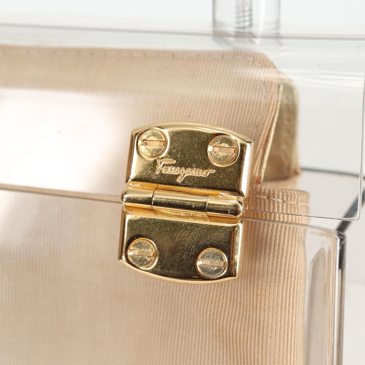 Salvatore Ferragamo Salvatore Ferragamo Gancini Convertible Top Handle Bag Plastic Size ONE SIZE - 10 Thumbnail