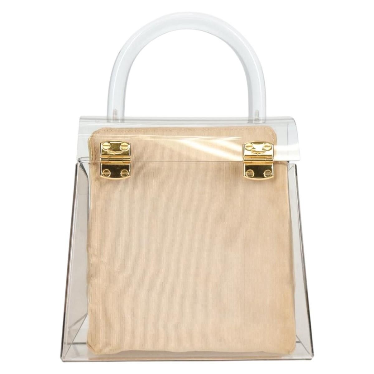 Salvatore Ferragamo Salvatore Ferragamo Gancini Convertible Top Handle Bag Plastic Size ONE SIZE - 2 Thumbnail