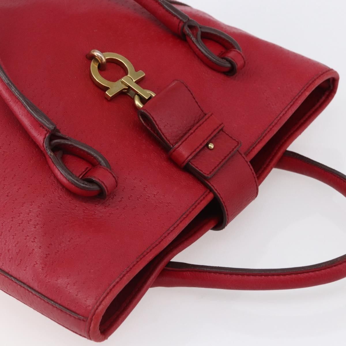 Salvatore Ferragamo Salvatore Ferragamo Vintage Handbag Leather Size ONE SIZE - 17 Thumbnail