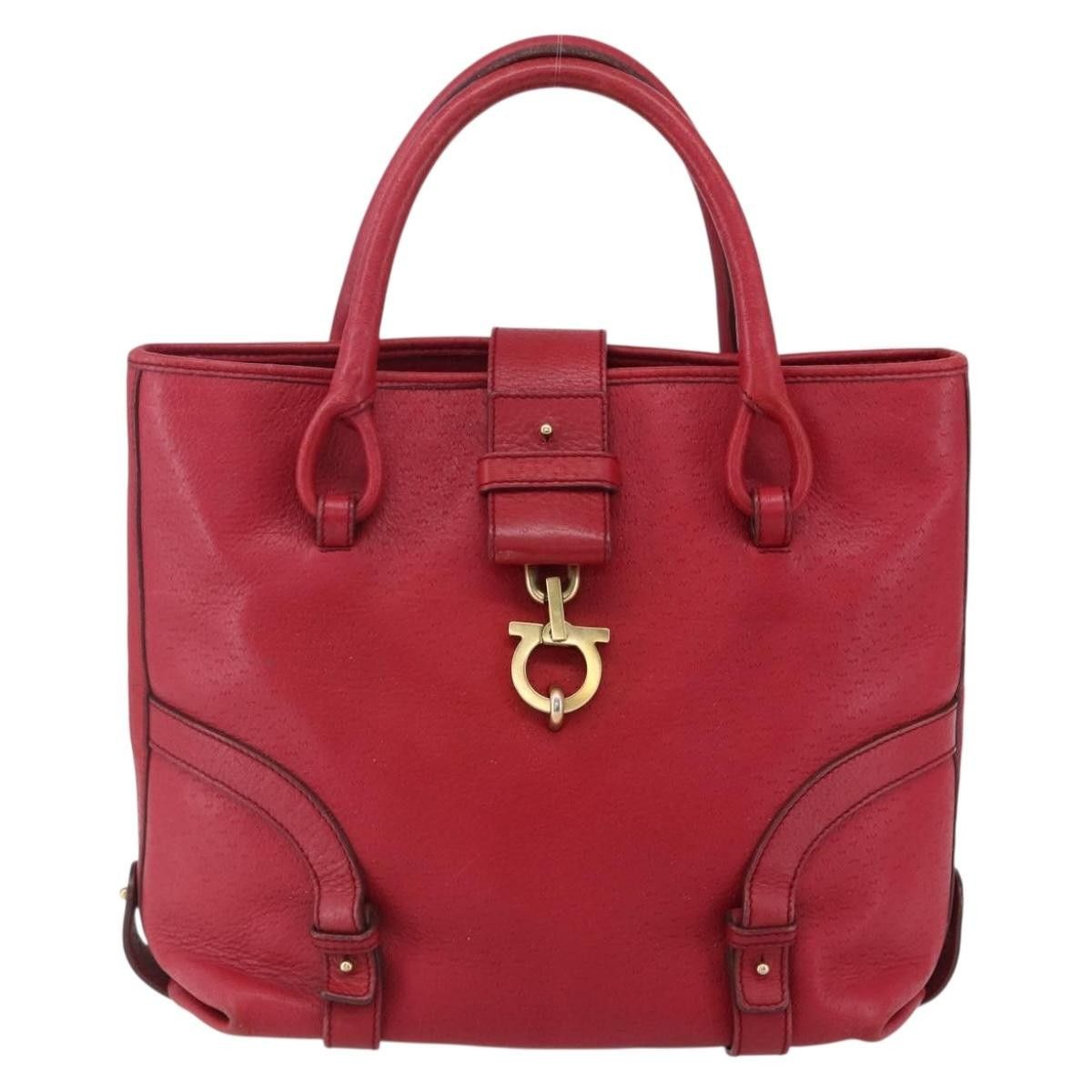 Salvatore Ferragamo Salvatore Ferragamo Vintage Handbag Leather Size ONE SIZE - 14 Thumbnail
