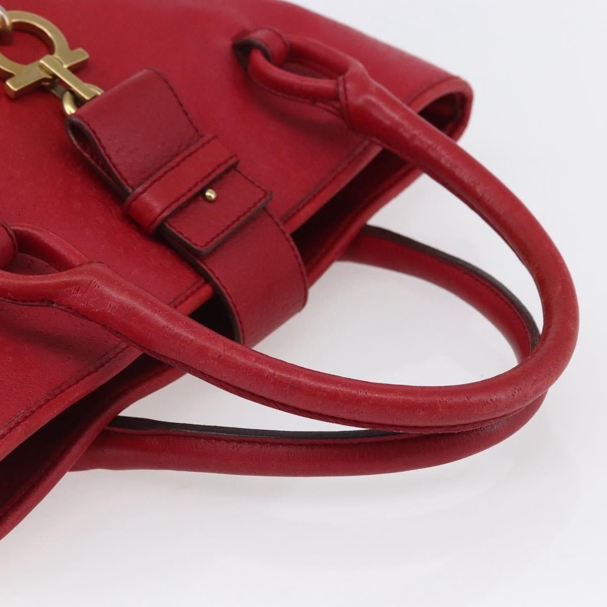 Salvatore Ferragamo Salvatore Ferragamo Vintage Handbag Leather Size ONE SIZE - 7 Thumbnail