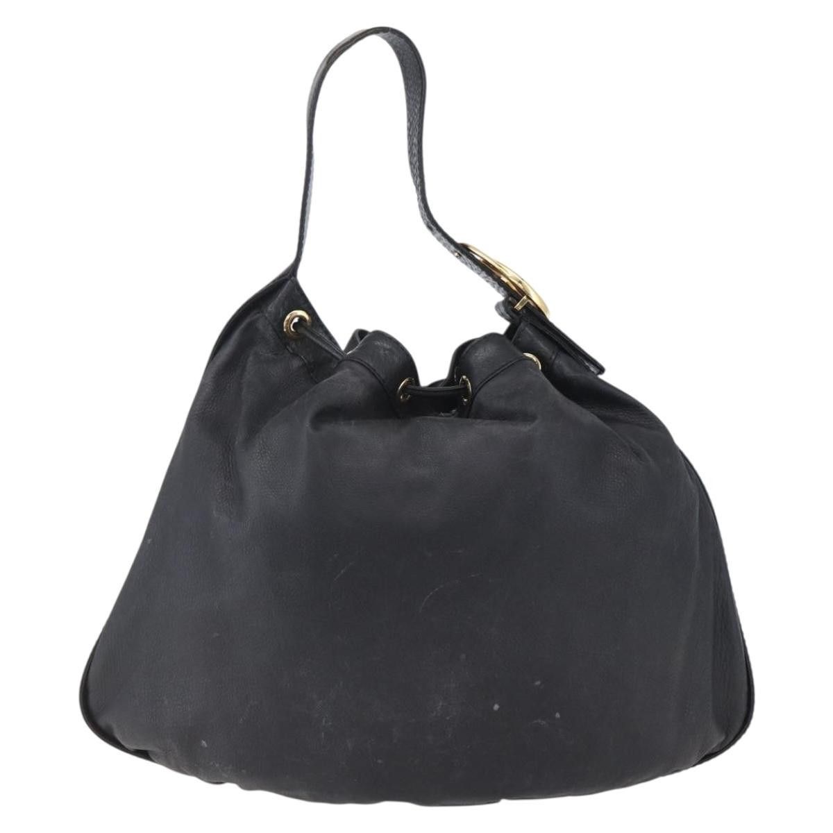 Gucci Gucci Interlocking Icon Drawstring Hobo Leather Size ONE SIZE - 2 Thumbnail