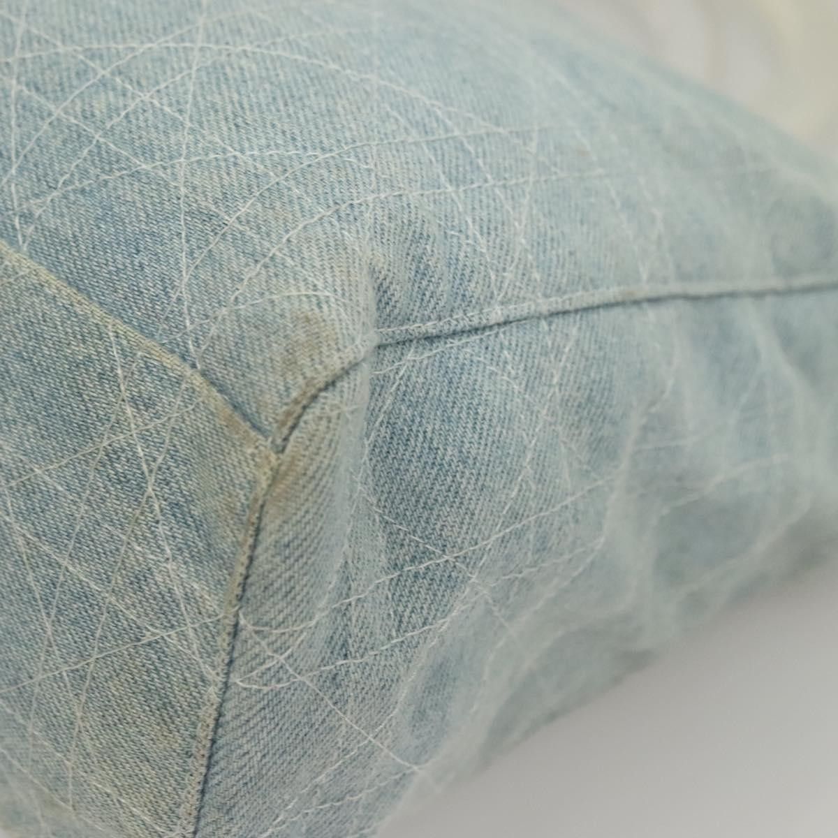Dior Christian Dior Vintage Lady Dior Cannage Quilt Denim Size ONE SIZE - 12 Thumbnail
