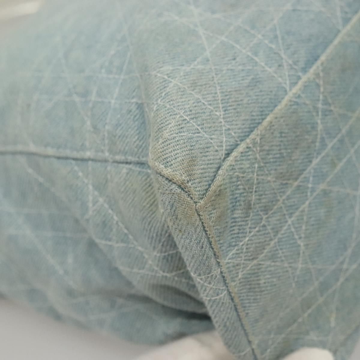 Dior Christian Dior Vintage Lady Dior Cannage Quilt Denim Size ONE SIZE - 11 Thumbnail