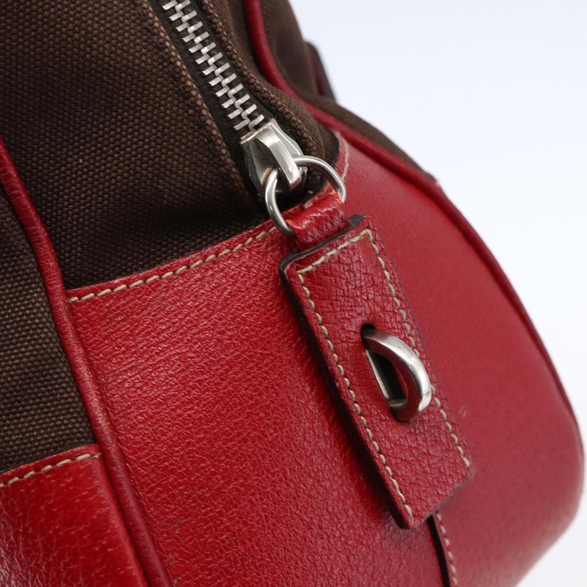 Prada Prada Bowler Bag Canvas with Leather Size ONE SIZE - 15 Thumbnail