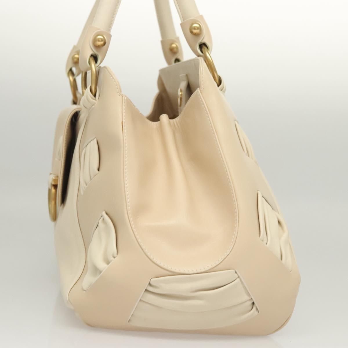 Salvatore Ferragamo Salvatore Ferragamo Gancini Shoulder Bag Leather Size ONE SIZE - 3 Thumbnail
