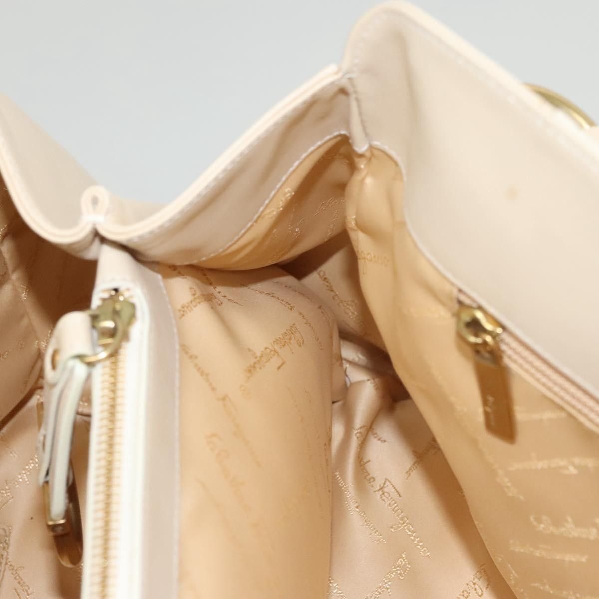 Salvatore Ferragamo Salvatore Ferragamo Gancini Shoulder Bag Leather Size ONE SIZE - 18 Thumbnail