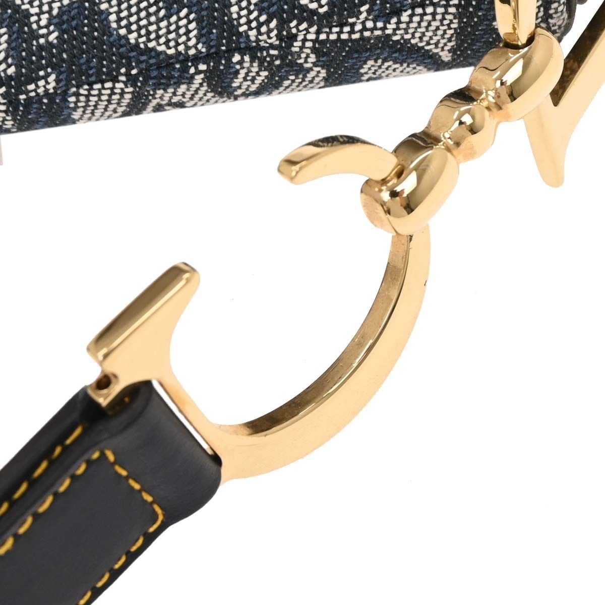 Dior Christian Dior Vintage Double Saddle Bag Diorissimo Canvas Size ONE SIZE - 5 Thumbnail