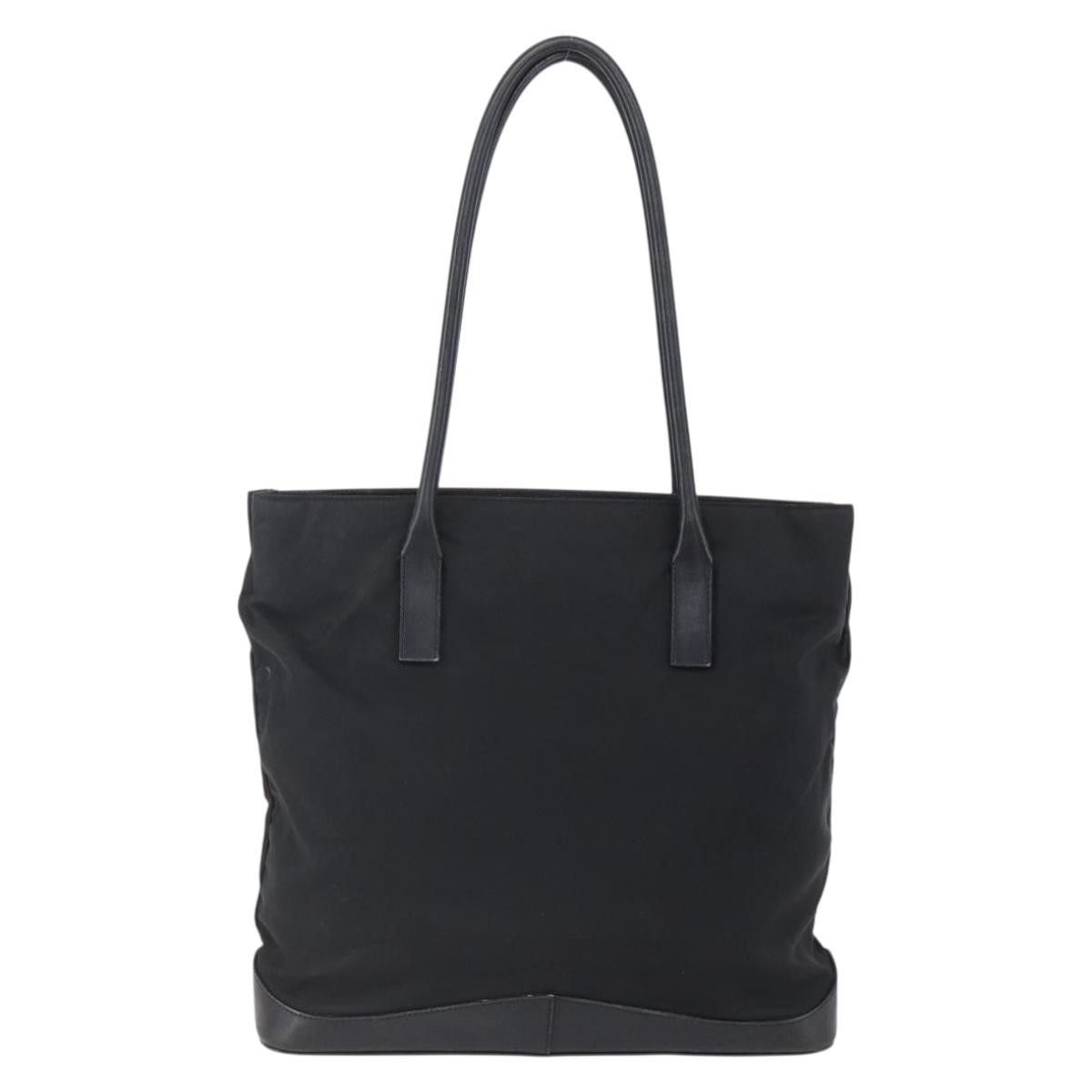 Prada Prada Vintage Tote Tessuto with Leather Size ONE SIZE - 2 Thumbnail