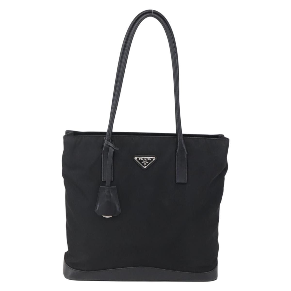 Prada Prada Vintage Tote Tessuto with Leather Size ONE SIZE - 19 Thumbnail