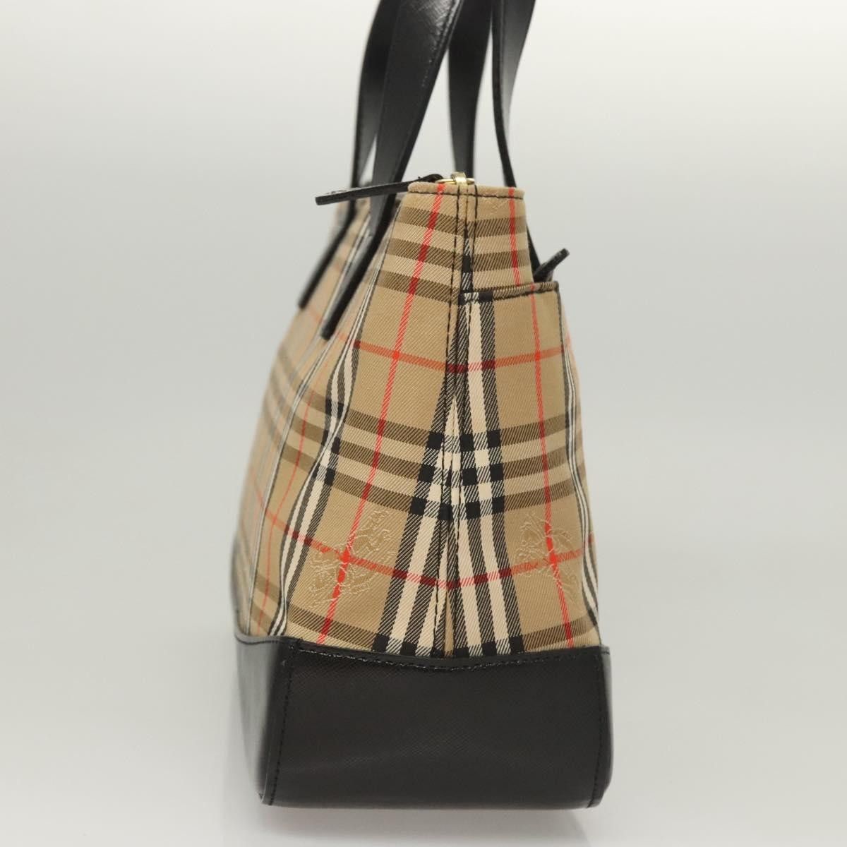 Burberry Burberry Nova Check Handbag Nova Check Canvas and leather Size ONE SIZE - 3 Thumbnail