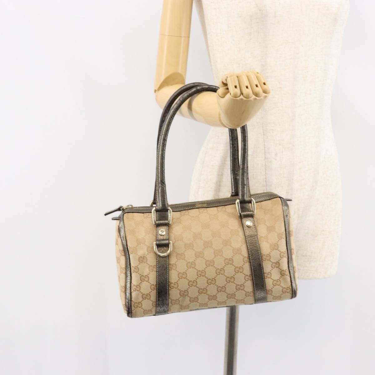Gucci Gucci Abbey Boston Bag GG Canvas Size ONE SIZE - 16 Thumbnail