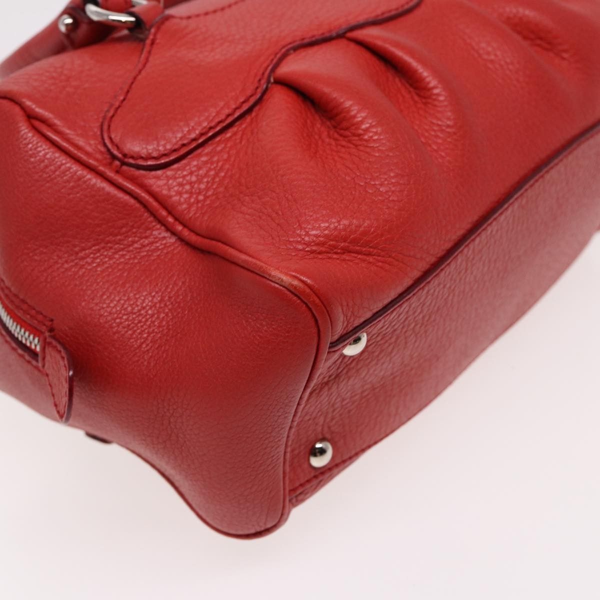 Salvatore Ferragamo Salvatore Ferragamo Gancini Buckle Shoulder Bag Leather Size ONE SIZE - 9 Thumbnail