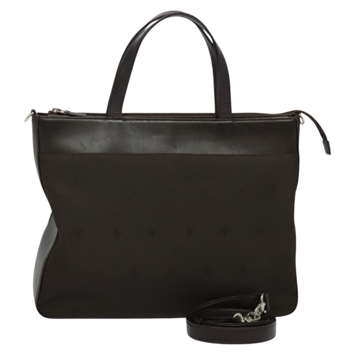 Burberry Burberry Vintage Tote Leather Size ONE SIZE - 12 Thumbnail
