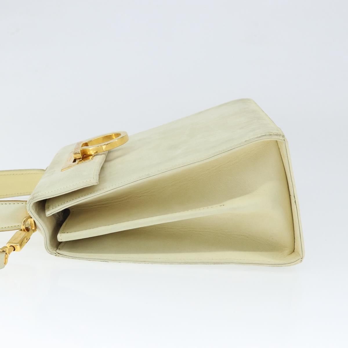 Salvatore Ferragamo Salvatore Ferragamo Gancini Convertible Top Handle Bag Suede Size ONE SIZE - 4 Thumbnail
