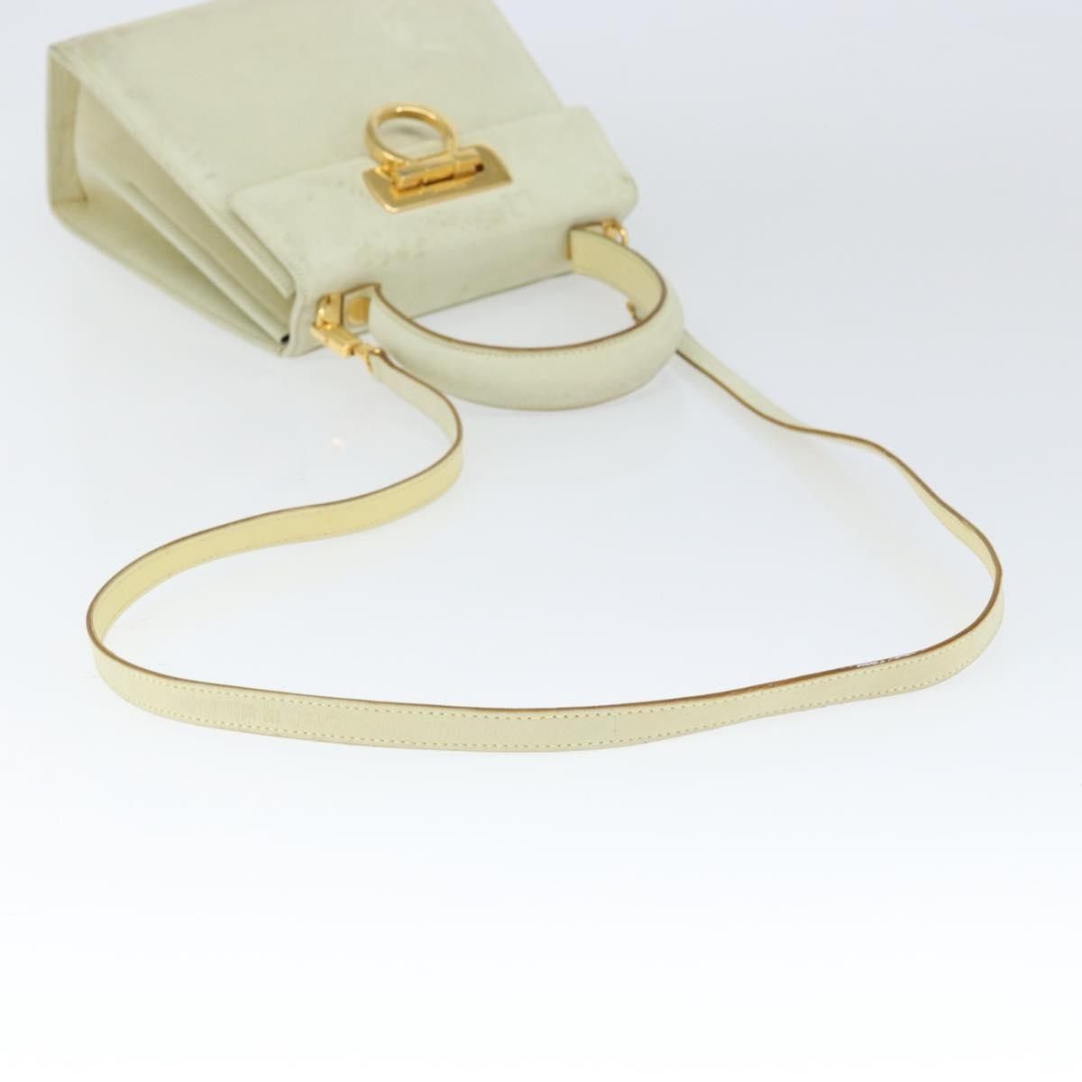 Salvatore Ferragamo Salvatore Ferragamo Gancini Convertible Top Handle Bag Suede Size ONE SIZE - 7 Thumbnail