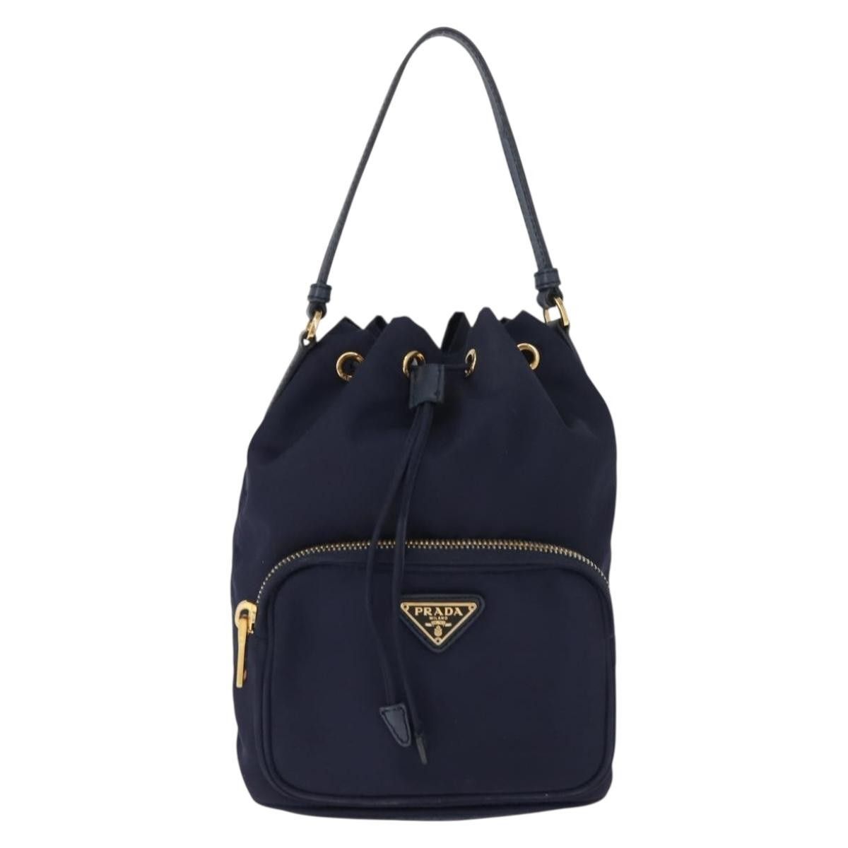 Prada Prada Drawstring Bucket Bag Tessuto Size ONE SIZE - 20 Thumbnail