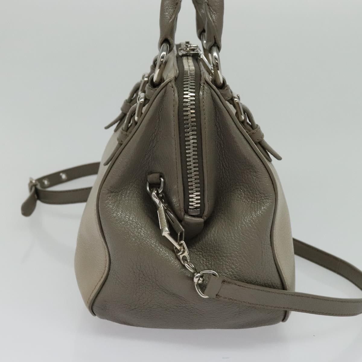 Miu Miu Miu Miu Madras Bowler Bag Leather Size ONE SIZE - 3 Thumbnail