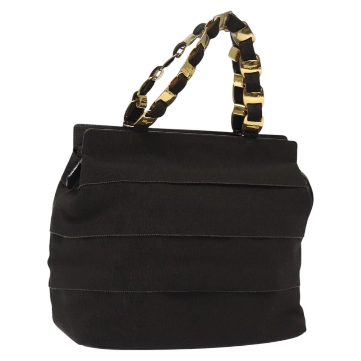 Salvatore Ferragamo Salvatore Ferragamo Vala Handbag Canvas Size ONE SIZE - 18 Thumbnail