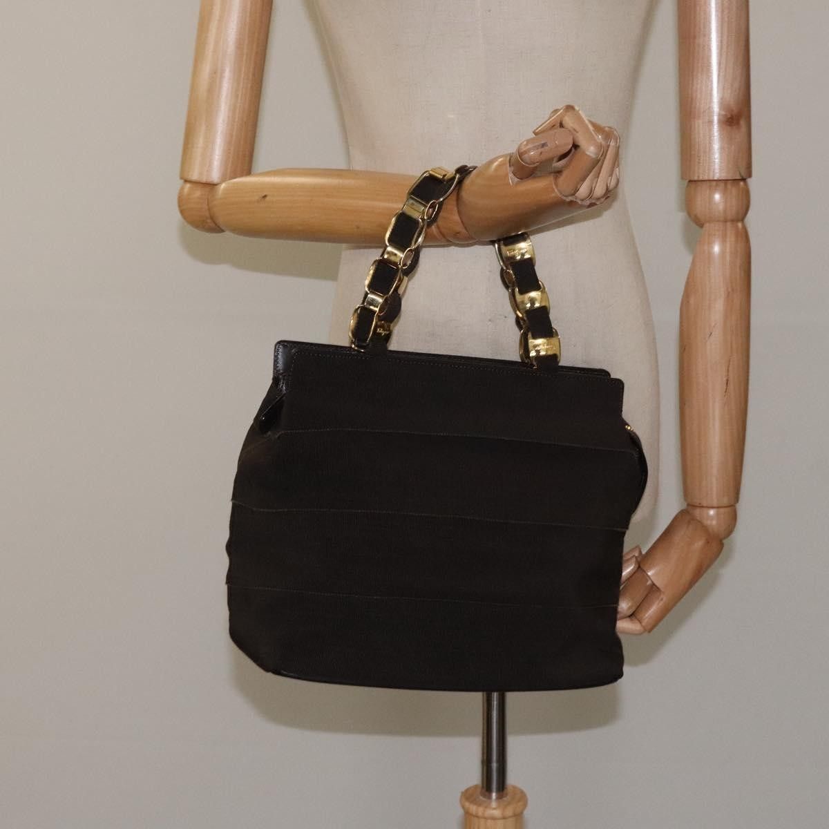 Salvatore Ferragamo Salvatore Ferragamo Vala Handbag Canvas Size ONE SIZE - 13 Thumbnail