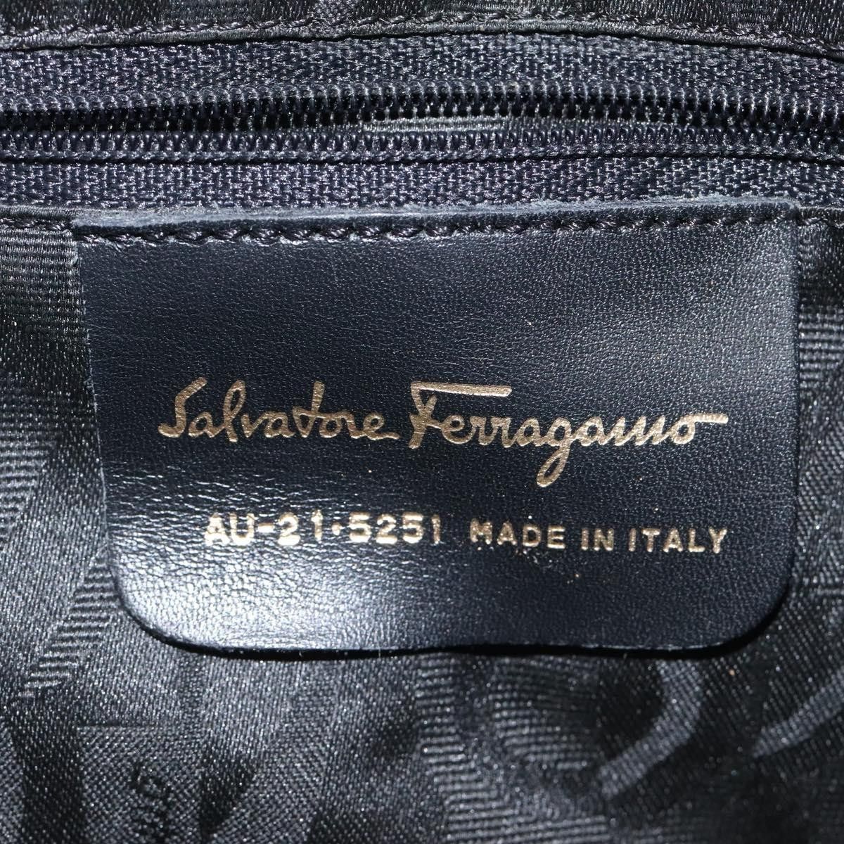 Salvatore Ferragamo Salvatore Ferragamo Vala Handbag Canvas Size ONE SIZE - 6 Thumbnail