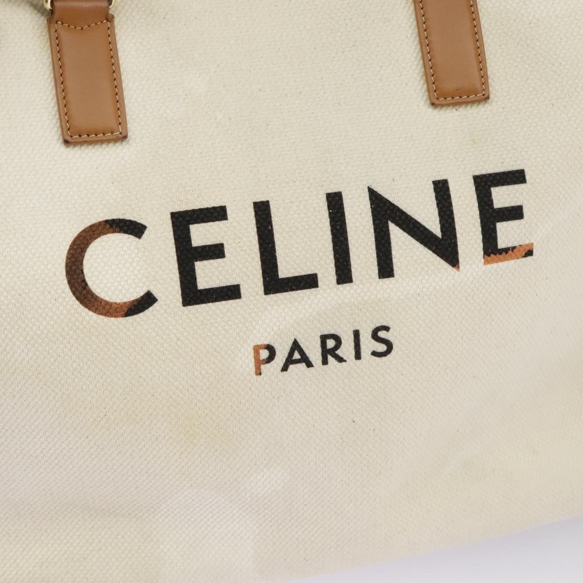 Celine Celine Horizontal Cabas Tote Canvas with Leather Size ONE SIZE - 18 Thumbnail
