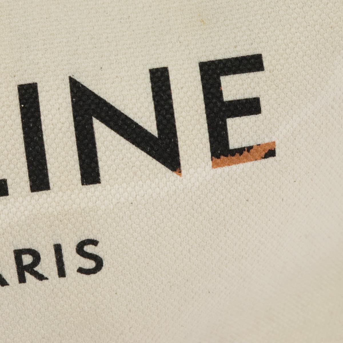 Celine Celine Horizontal Cabas Tote Canvas with Leather Size ONE SIZE - 20 Thumbnail