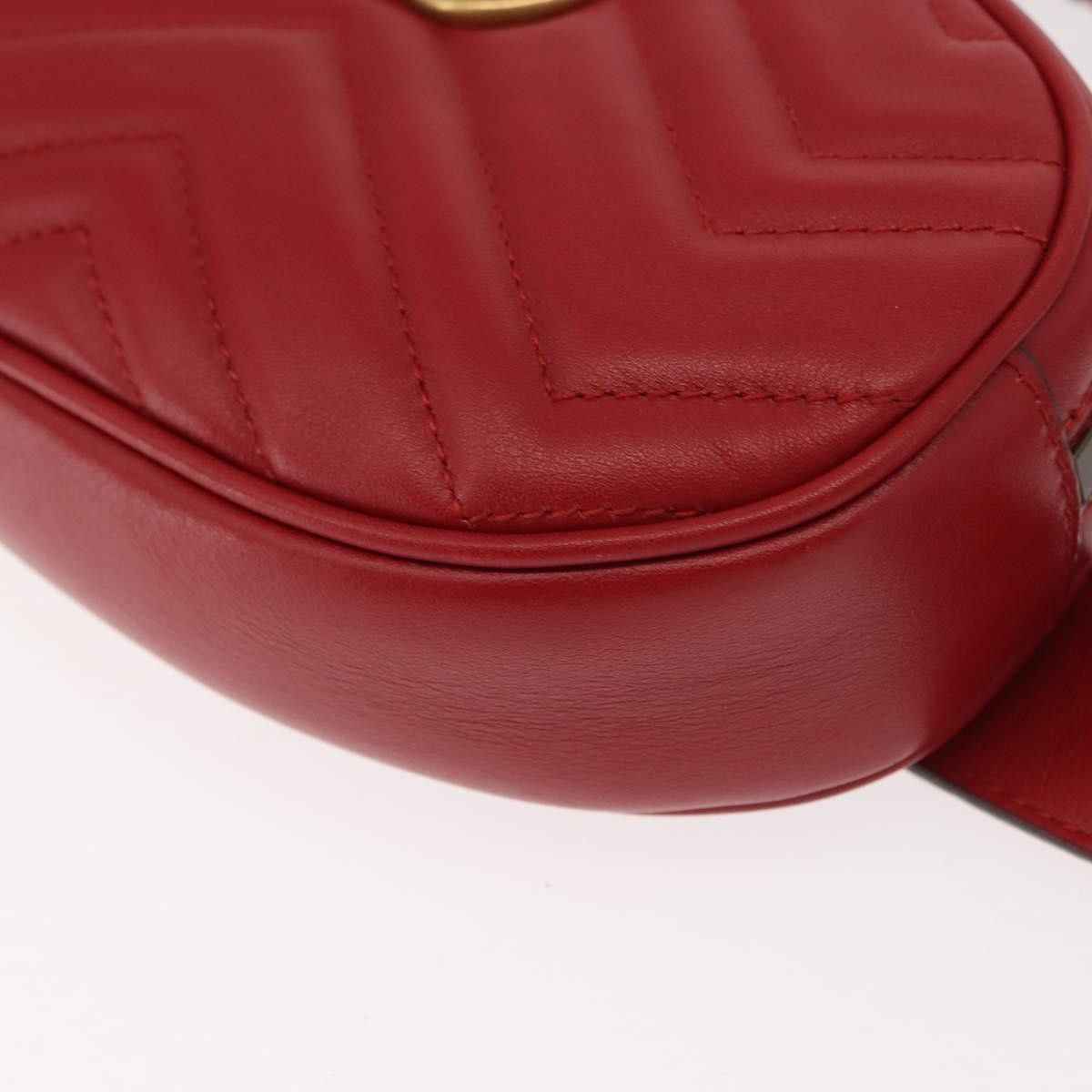 Gucci Gucci GG Marmont Belt Bag Matelasse Leather Size ONE SIZE - 9 Thumbnail