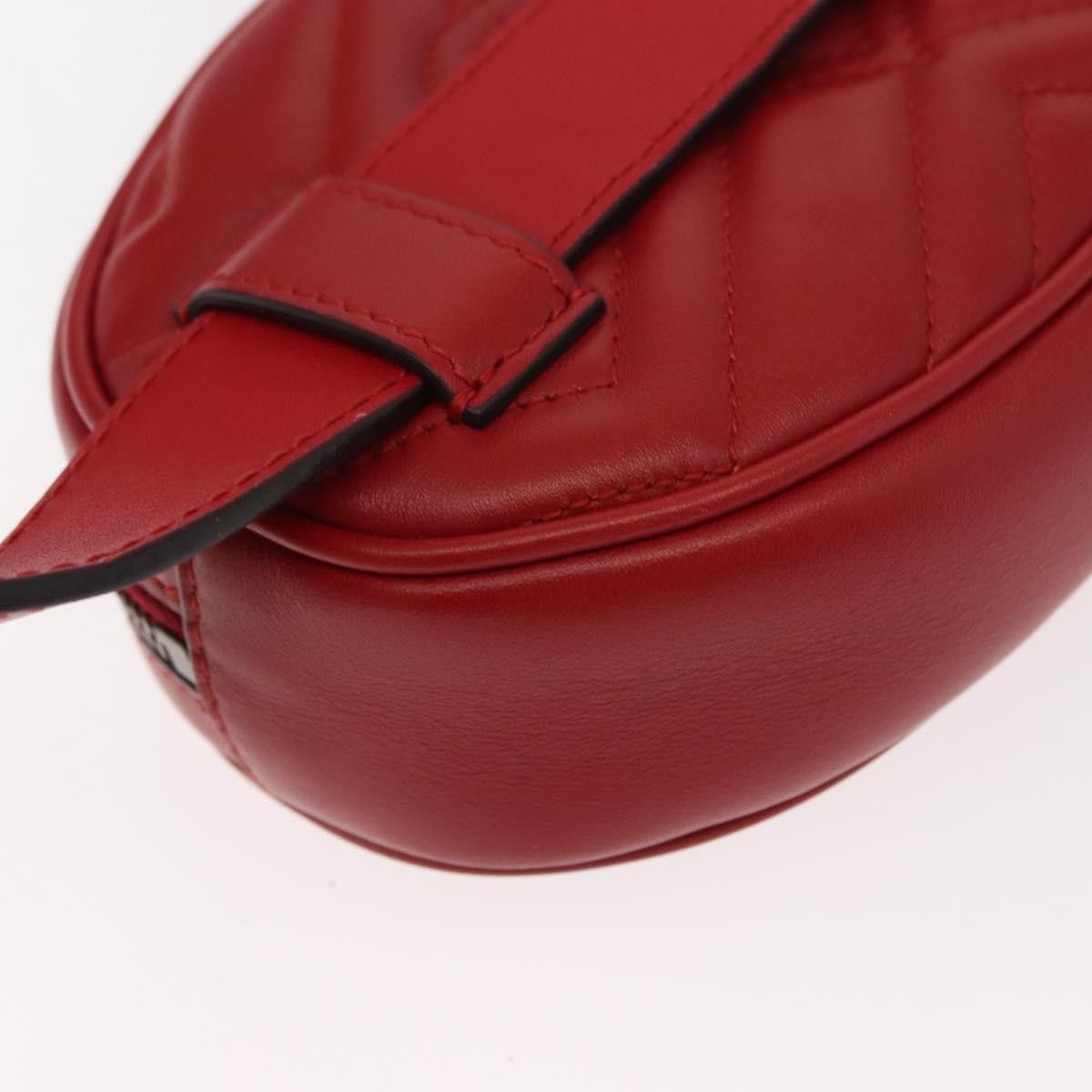 Gucci Gucci GG Marmont Belt Bag Matelasse Leather Size ONE SIZE - 11 Thumbnail