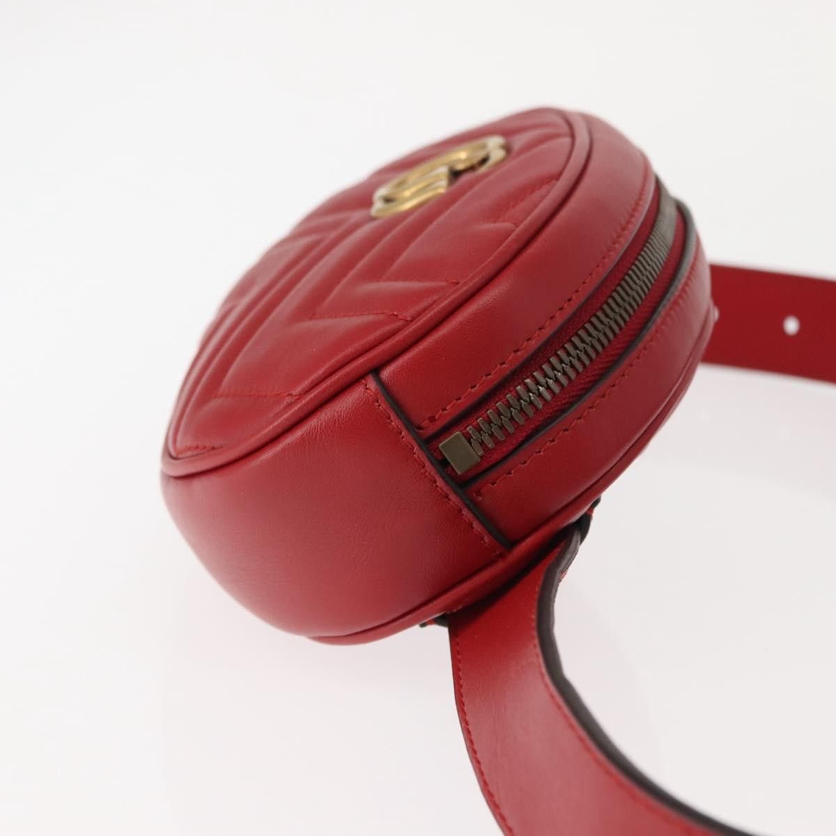Gucci Gucci GG Marmont Belt Bag Matelasse Leather Size ONE SIZE - 3 Thumbnail