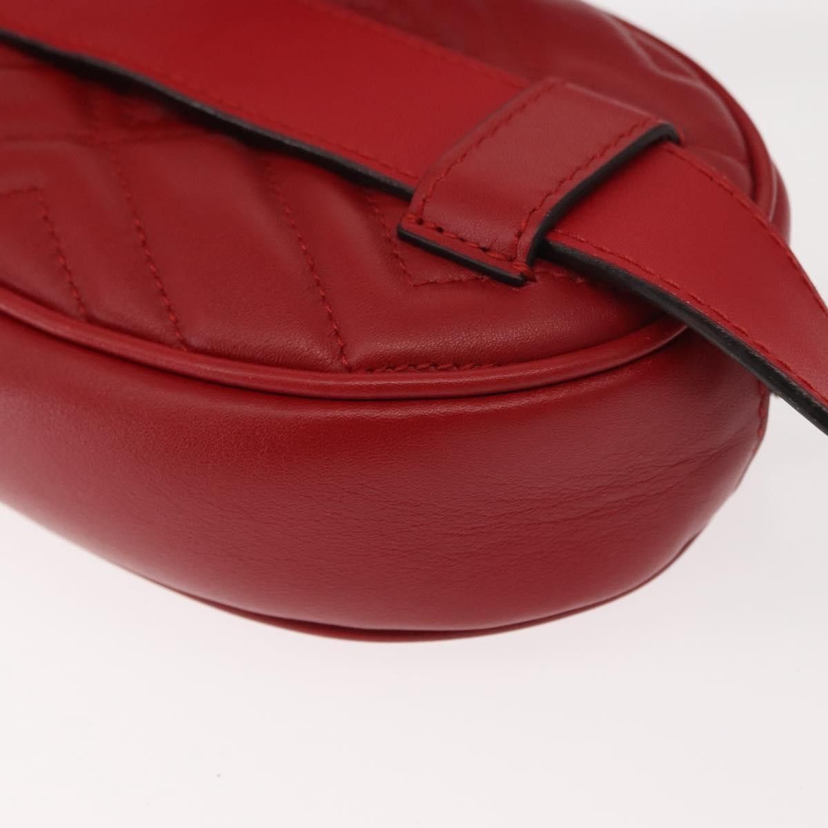 Gucci Gucci GG Marmont Belt Bag Matelasse Leather Size ONE SIZE - 12 Thumbnail