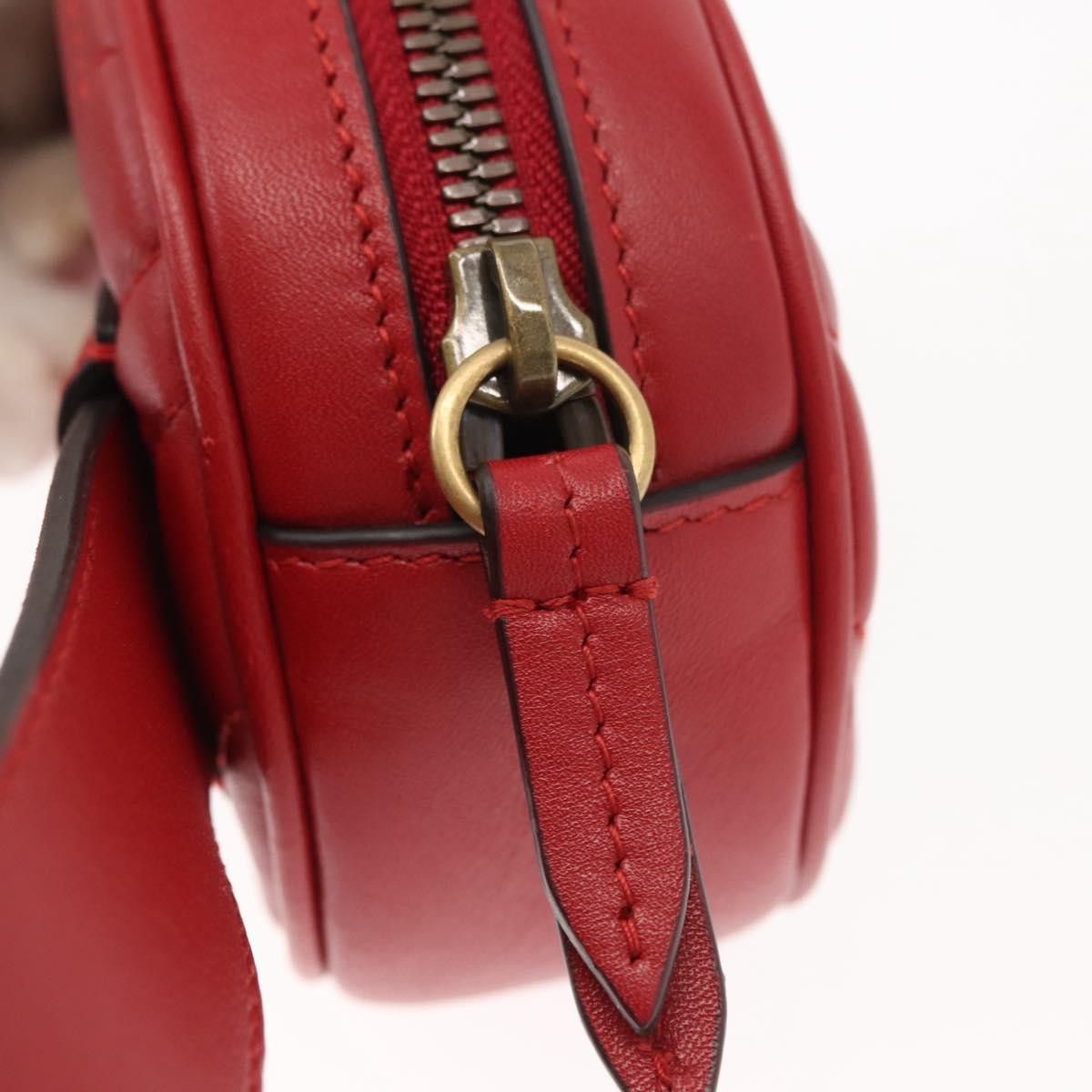 Gucci Gucci GG Marmont Belt Bag Matelasse Leather Size ONE SIZE - 14 Thumbnail