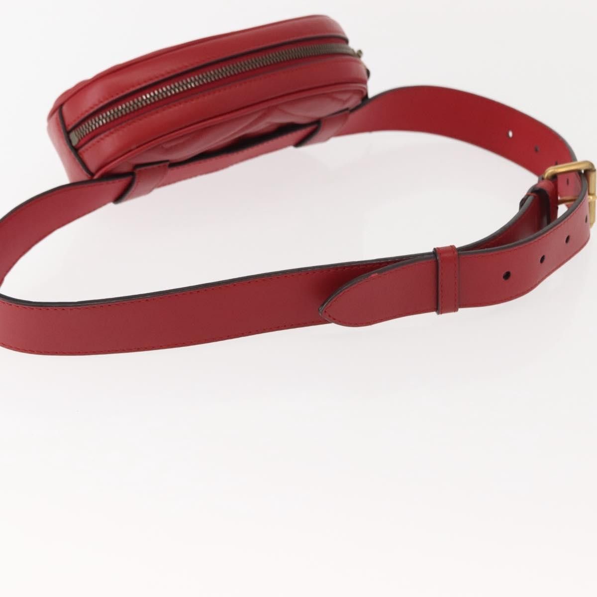 Gucci Gucci GG Marmont Belt Bag Matelasse Leather Size ONE SIZE - 8 Thumbnail