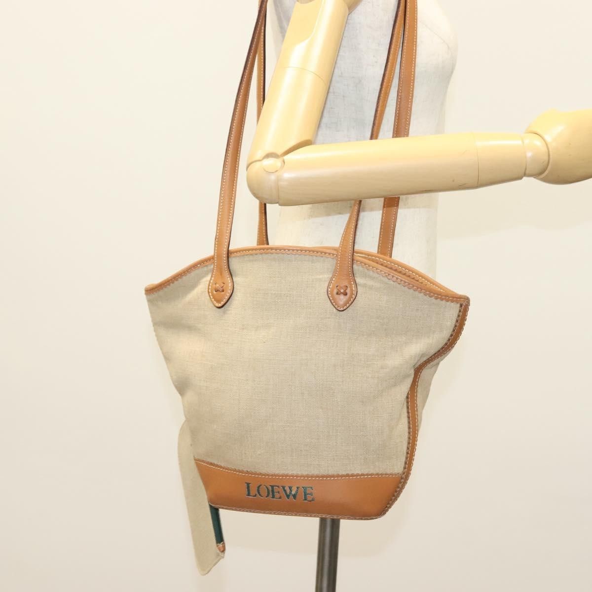 Loewe Loewe Vintage Shoulder Bag Canvas Size ONE SIZE - 16 Thumbnail