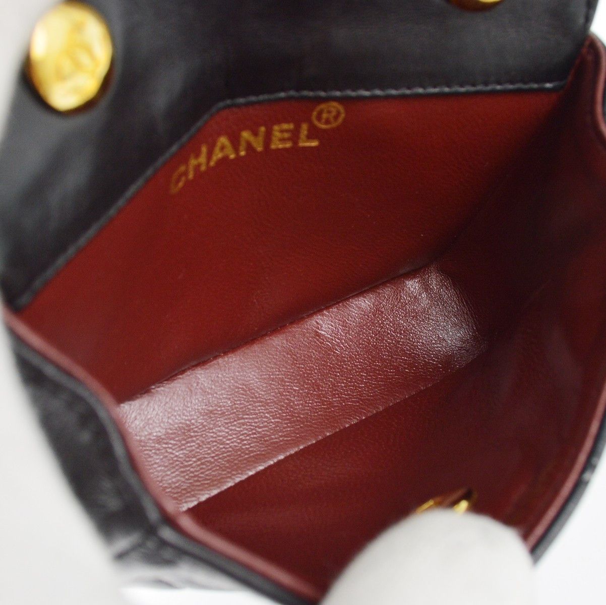 Chanel Chanel Vintage CC Chain Flap Bag Quilted Leather Size ONE SIZE - 4 Thumbnail
