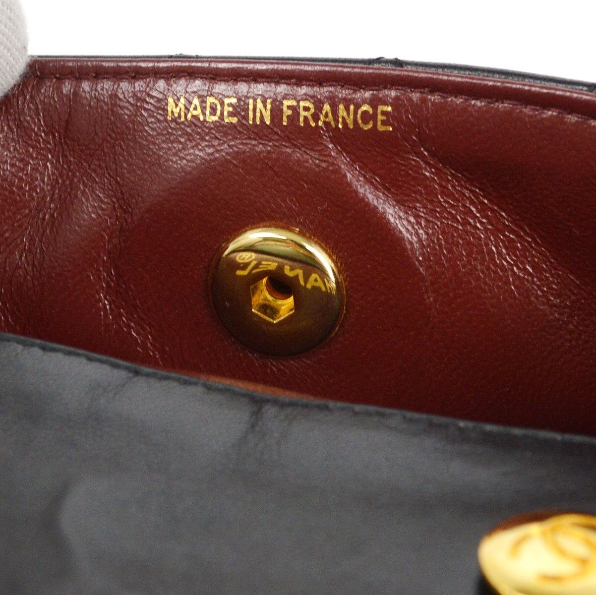 Chanel Chanel Vintage CC Chain Flap Bag Quilted Leather Size ONE SIZE - 5 Thumbnail