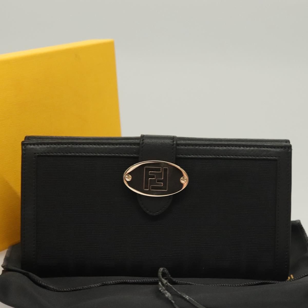 Fendi Fendi Vintage FF Flap Wallet Zucca canvas Size ONE SIZE - 13 Thumbnail