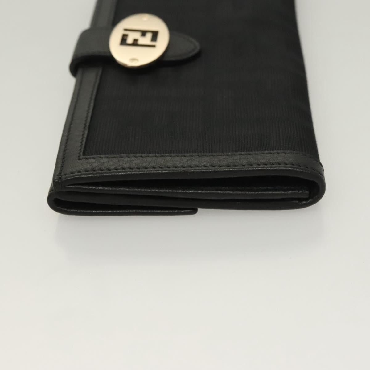 Fendi Fendi Vintage FF Flap Wallet Zucca canvas Size ONE SIZE - 4 Thumbnail