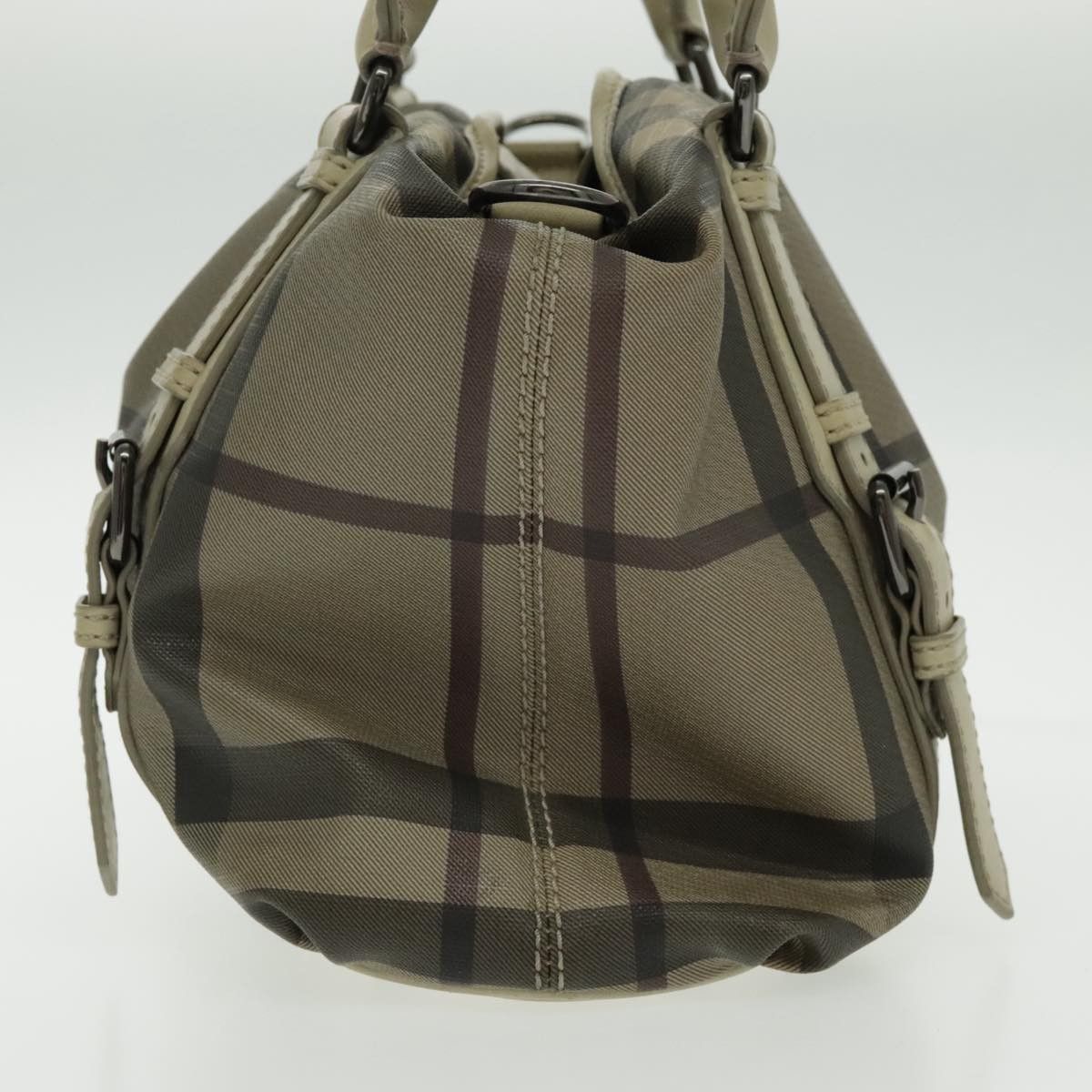 Burberry Burberry Nova Check Handbag Nova Check Canvas and leather Size ONE SIZE - 3 Thumbnail