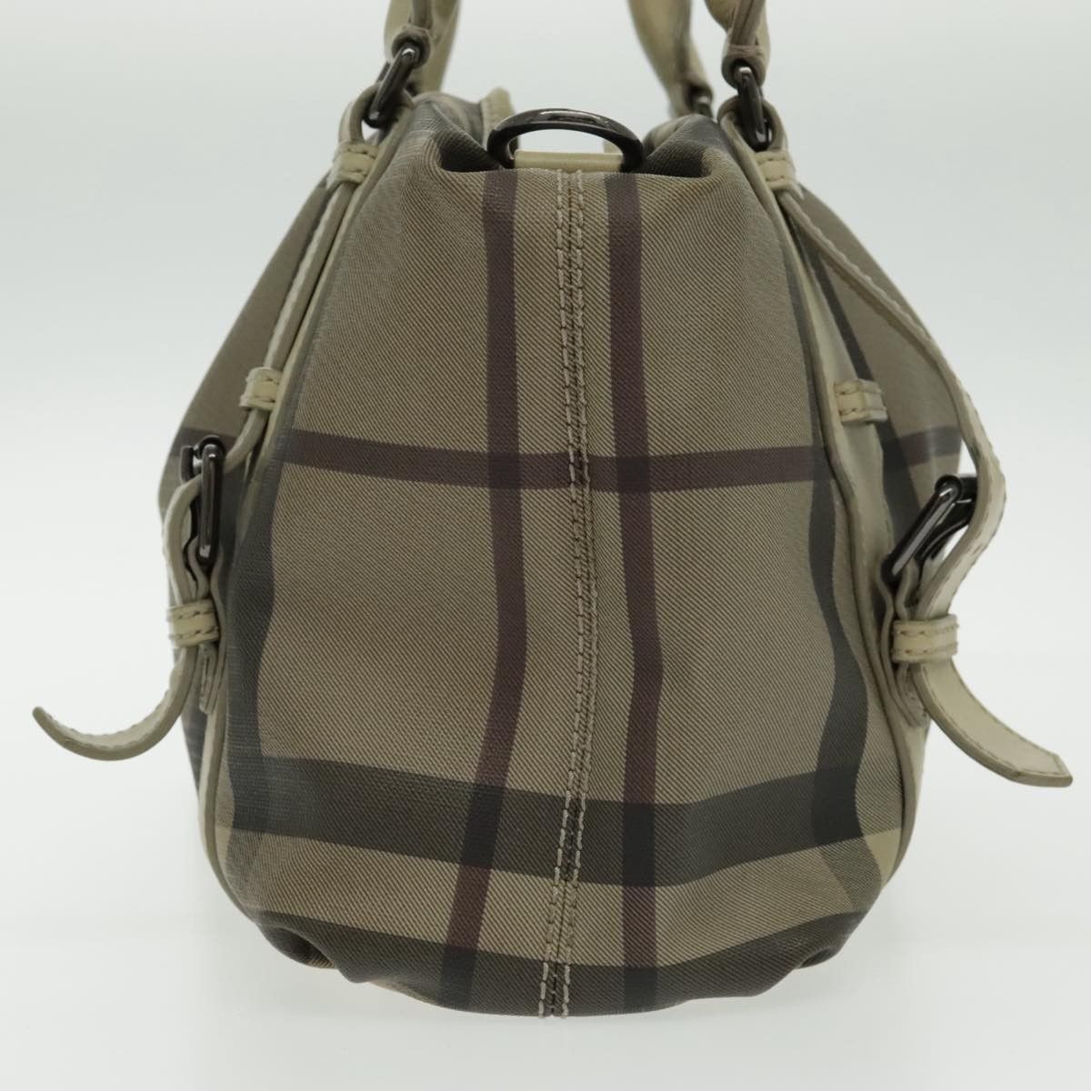 Burberry Burberry Nova Check Handbag Nova Check Canvas and leather Size ONE SIZE - 4 Thumbnail