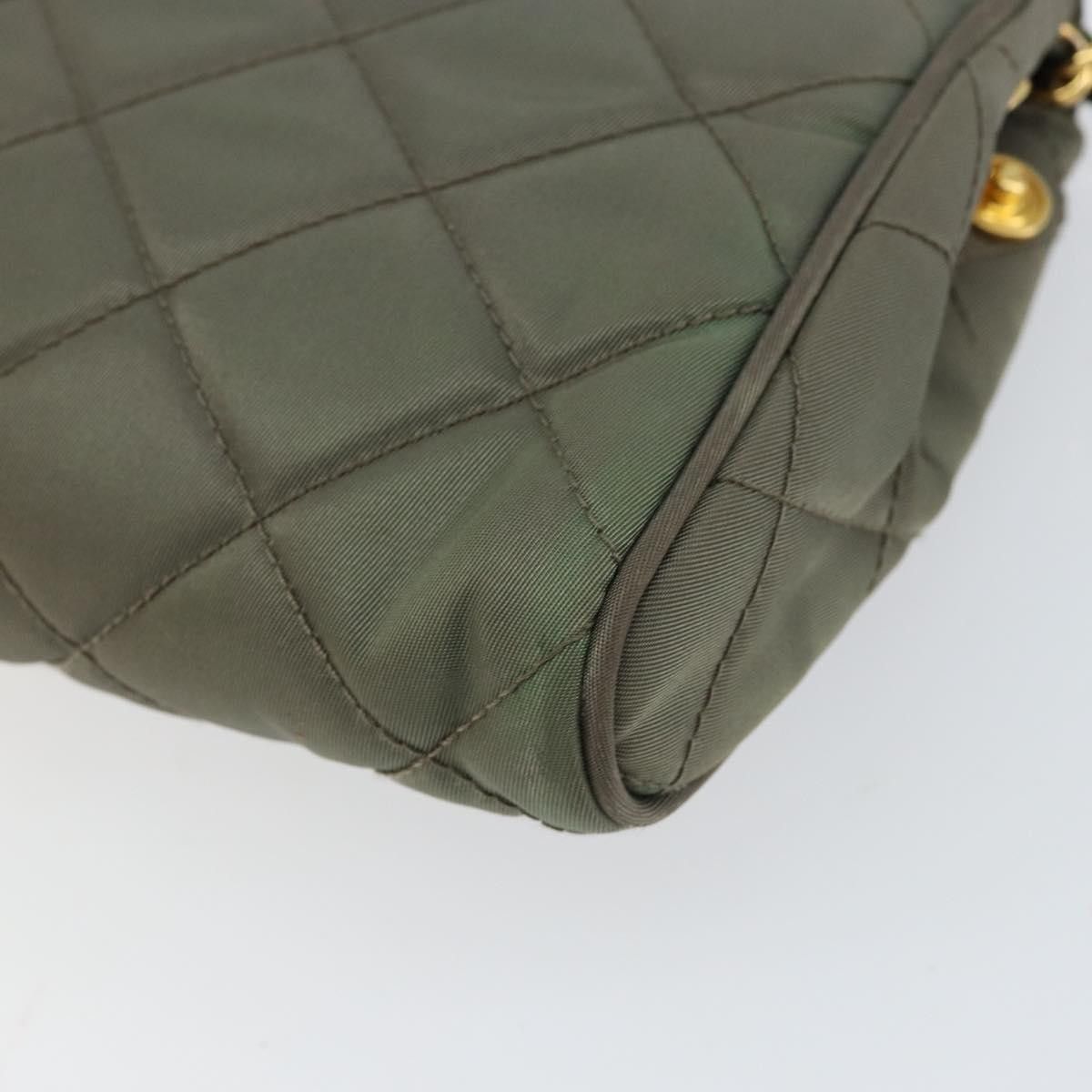Prada Prada Pushlock Chain Flap Bag Quilted Tessuto Size ONE SIZE - 11 Thumbnail