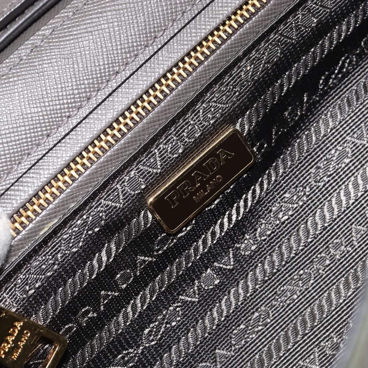 Prada Prada Pushlock Chain Flap Bag Quilted Tessuto Size ONE SIZE - 6 Thumbnail