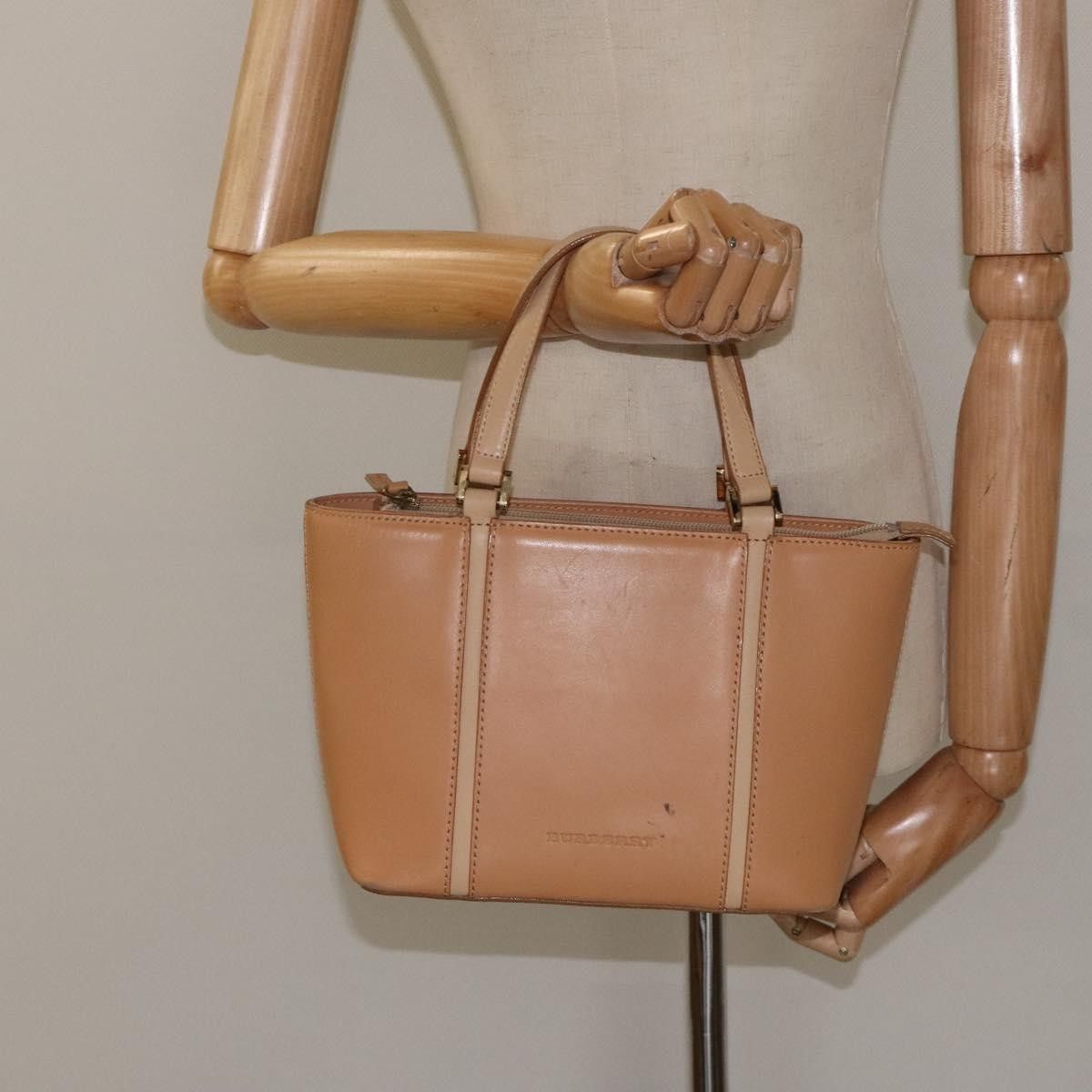 Burberry Burberry Vintage Handbag Leather Size ONE SIZE - 13 Thumbnail