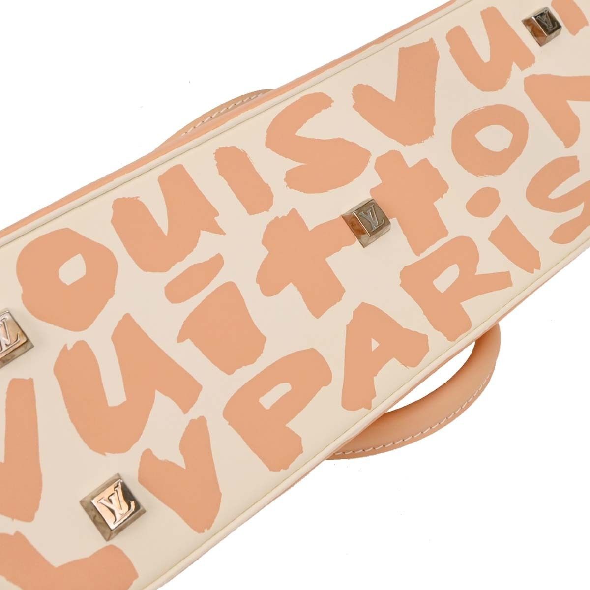 Louis Vuitton Louis Vuitton Alma Handbag Limited Edition Graffiti Leather Size ONE SIZE - 10 Thumbnail