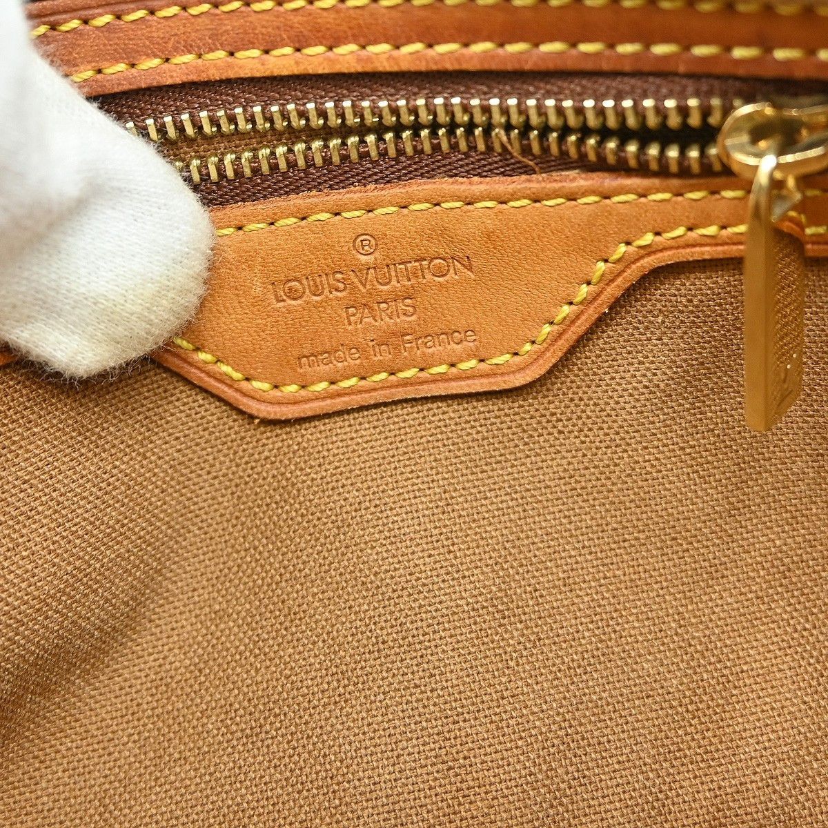 Louis Vuitton Louis Vuitton Trotteur Handbag Monogram Canvas Size ONE SIZE - 4 Thumbnail