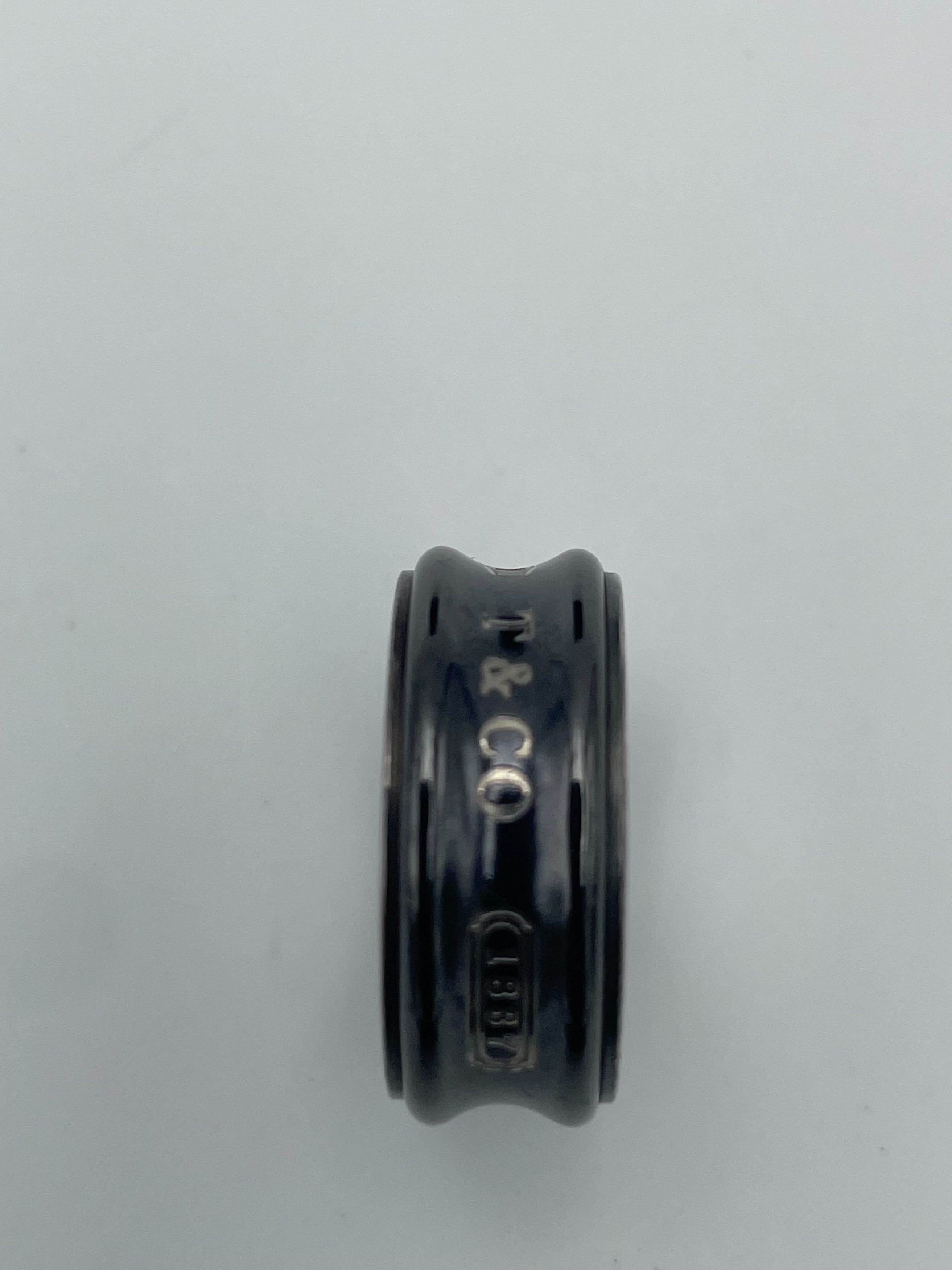 Tiffany & Co. Tiffany & Co. 1837 Band Ring Titanium Size ONE SIZE - 5 Thumbnail
