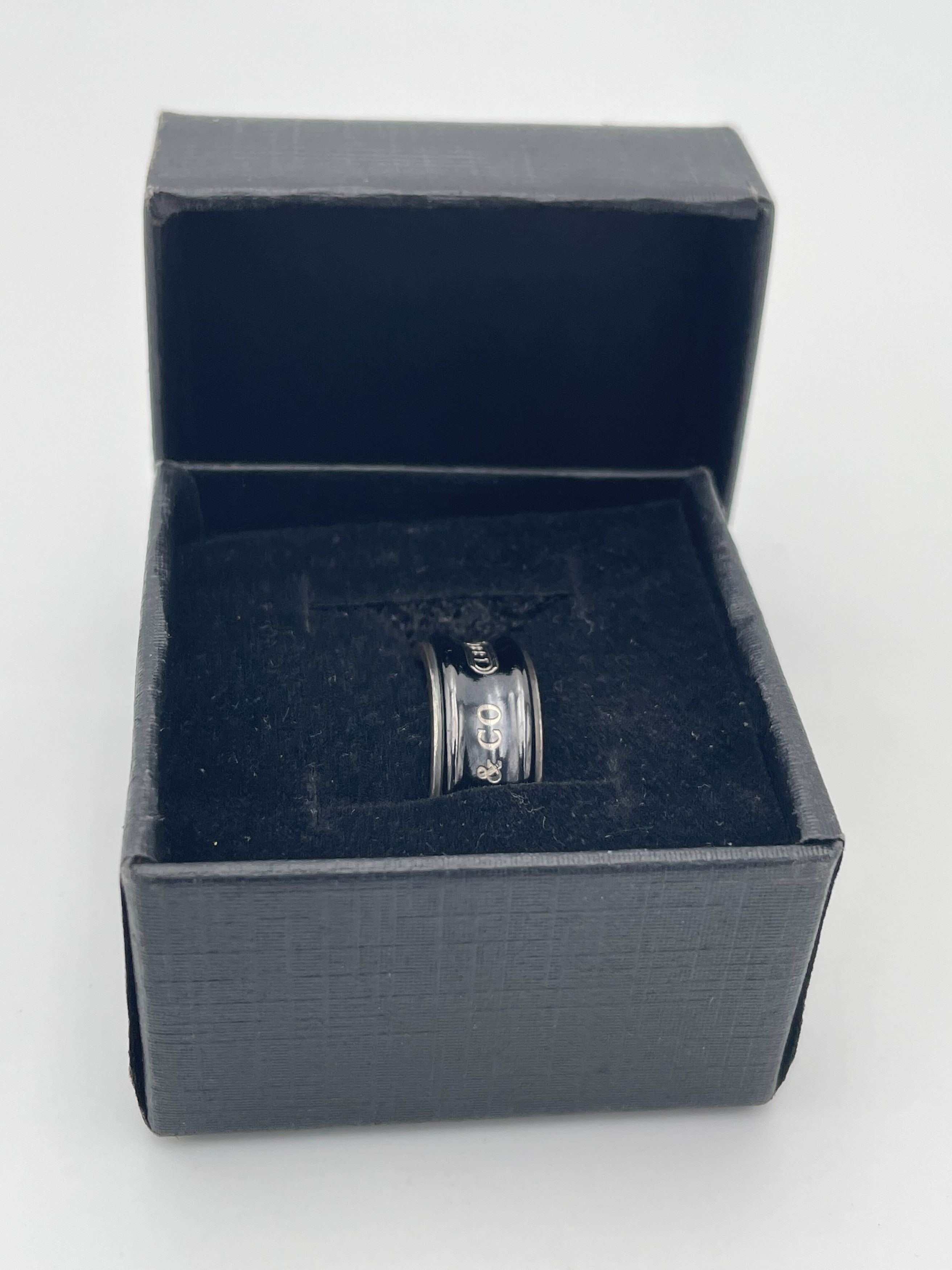Tiffany & Co. Tiffany & Co. 1837 Band Ring Titanium Size ONE SIZE - 6 Thumbnail