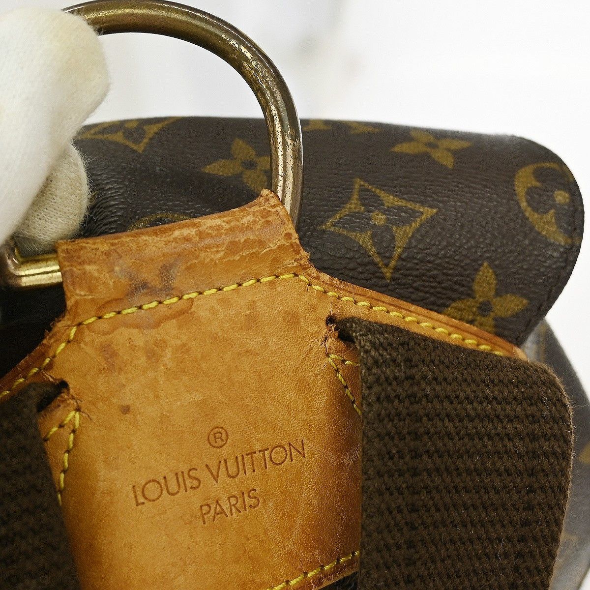 Louis Vuitton Louis Vuitton Vintage Montsouris Backpack Monogram Canvas Size ONE SIZE - 5 Thumbnail