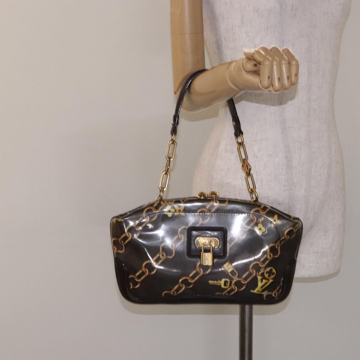 Louis Vuitton Louis Vuitton Charms Pochette PVC Over Printed Silk Size ONE SIZE - 16 Thumbnail